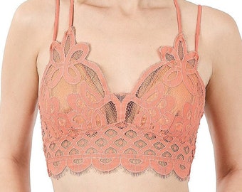 Crochet Lace Bralette for Women with Many different colors