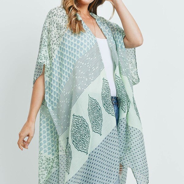 Beach Cover up Kimono Etsy