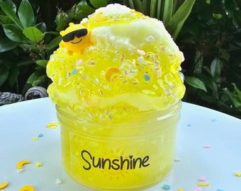 Sunshine, Icee Slime, Bingsu Slime, Summer Slime, Gifts for Kids