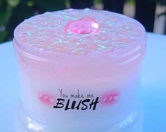 Blush, Icee Slime, Bingsu Bead Slime, Inflating Slime, Valentines Slime, Gifts for Kids
