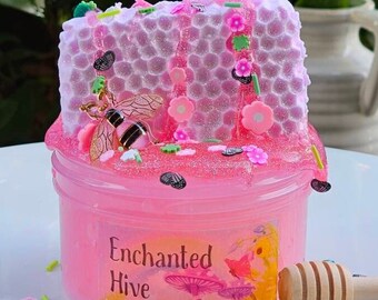 Enchanted Hive, DIY Slime, Clay Slime, Jelly Slime, Slime Kit, Spring Slime, Easter Gift For Kids