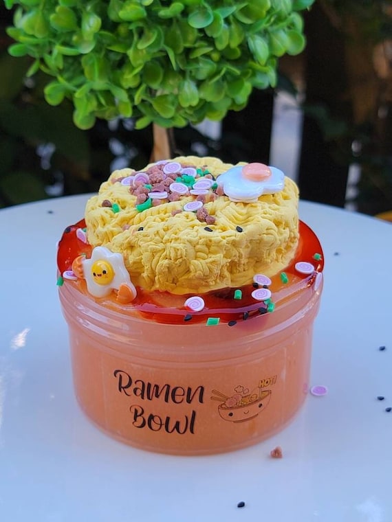 Ramen Bowl, DIY Slime, Ramen Slime, Jelly Slime, Jelly Creme Slime, Food Slime, Gifts For Kids
