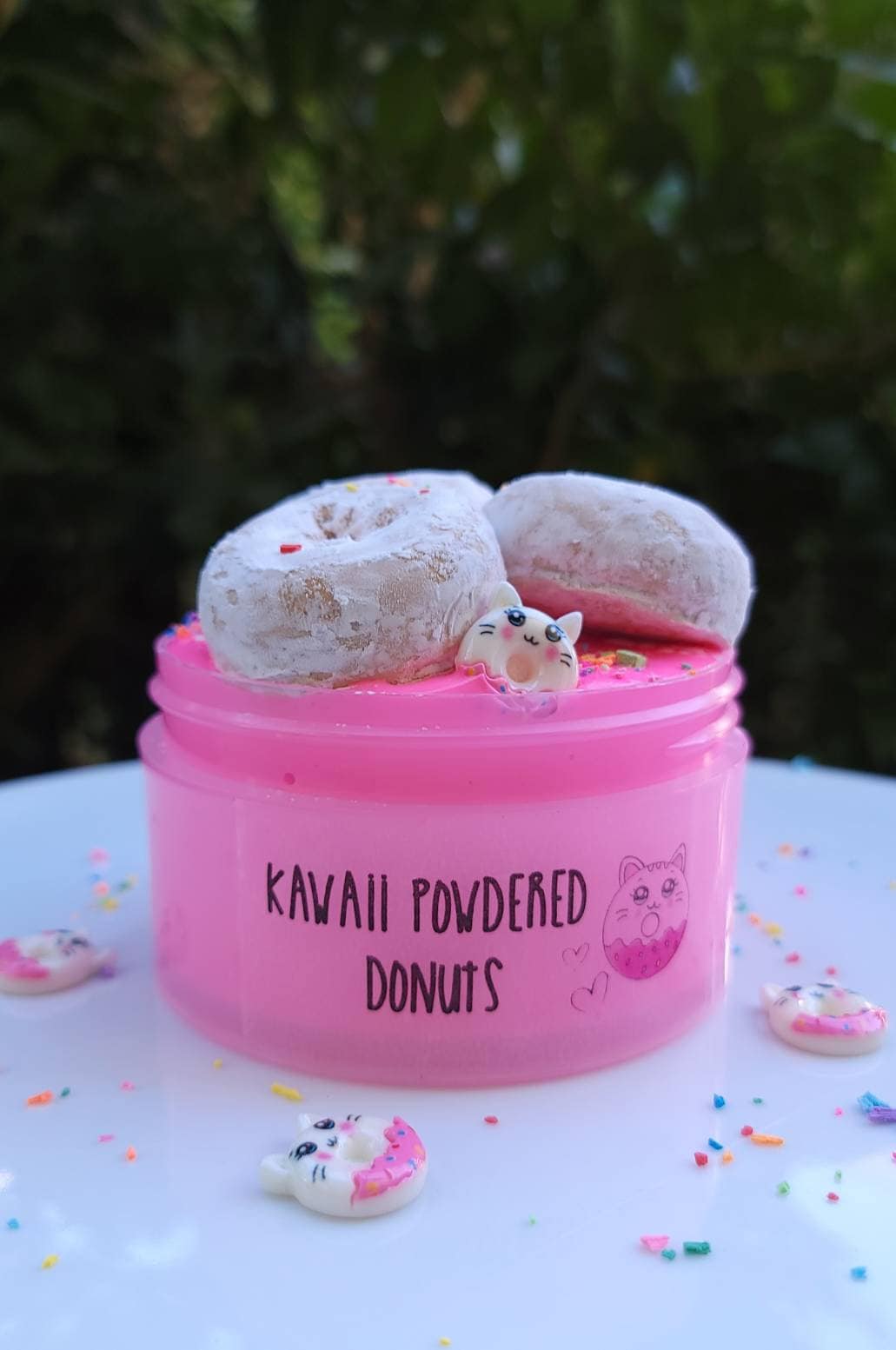 Kawaii Donuts, DIY Slime, Thick Glossy Slime, Clay Slime, Doughnut