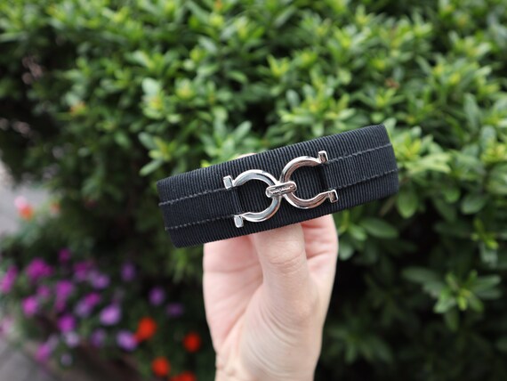 Authentic Salvatore Ferragamo Vara Hair Clip , Sal