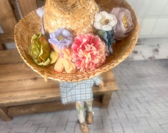 Blythe Bonnet primaverile ed estivo, accessorio per bambola, cappello per bambola da 8 pollici