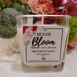Bloom Candle- Pop of Love Home Candle