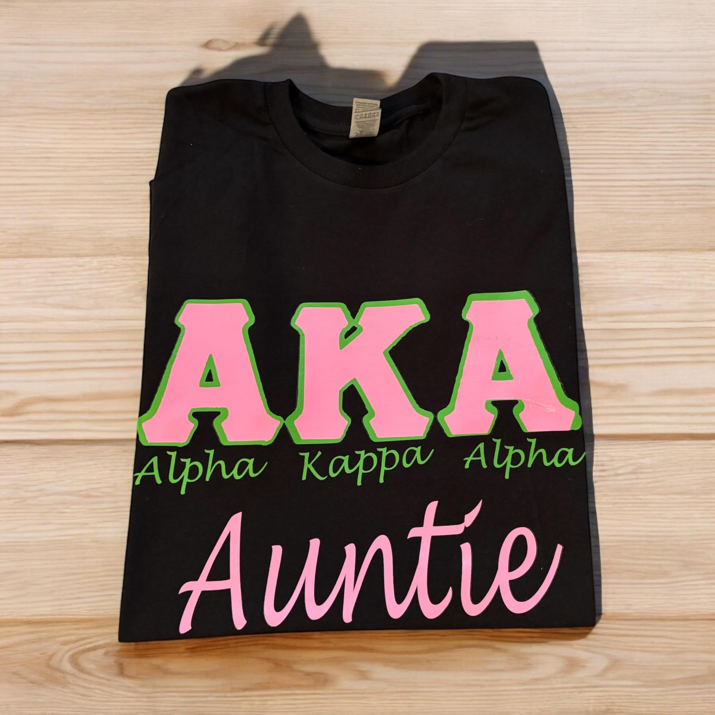 Aka Sorority Paraphernalia Gift Shirt For Pretty Alpha Aunt Aka Sorority Paraphernalia Gift Shirt For Pretty Alpha Aunt