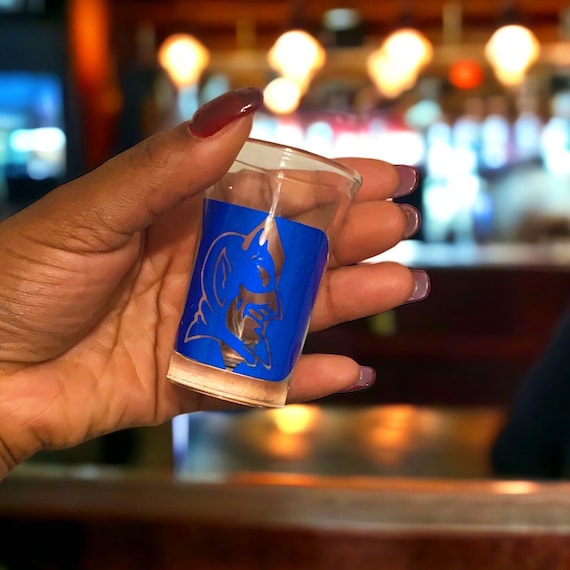 Blue Devil Duke Shot Glasses -2  Unique Designs for the Ultimate Duke Fan