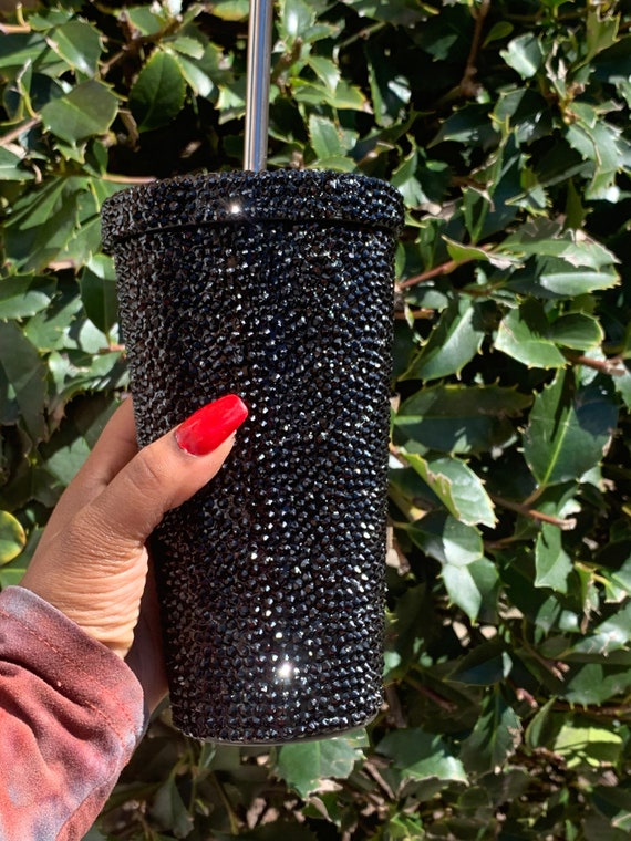 Rhinestone Bedazzled Tumbler Cups