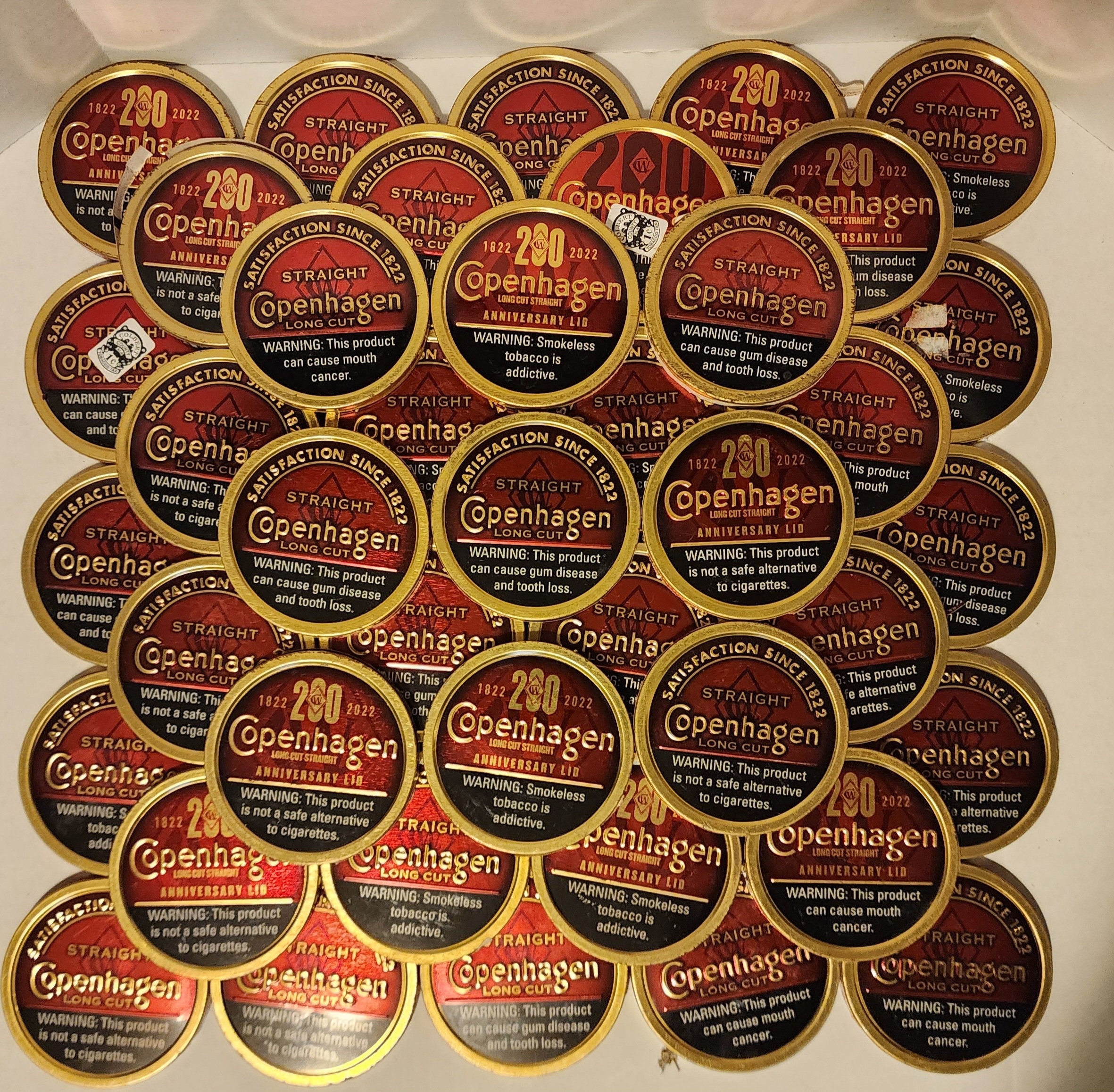 Copenhagen Snuff Lid