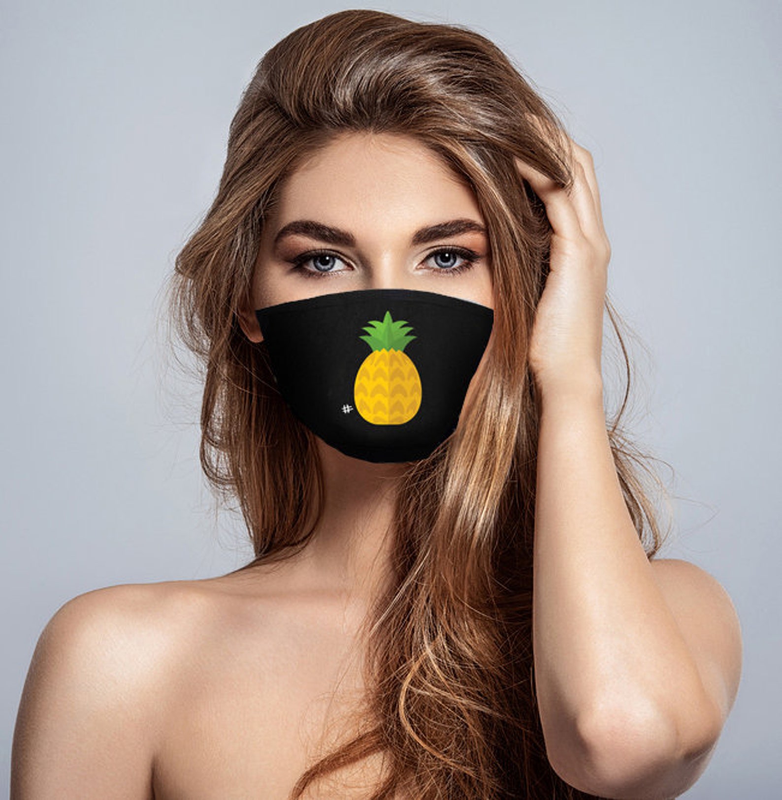 Pineapple Original Face Mask From Catwalk Masks Etsy