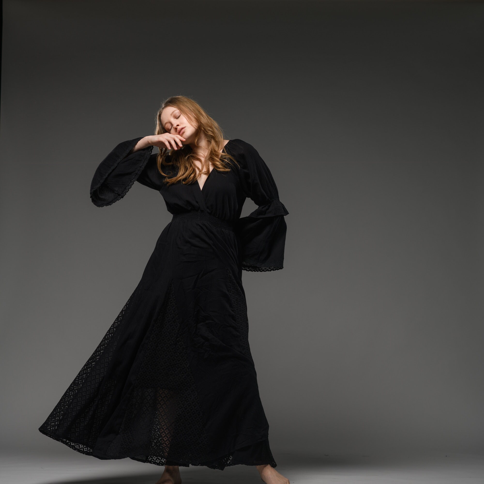 Moon walkin top maxi dress