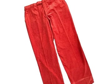 Pantalón de pana Alfred Dunhill Pierna recta. Hecho en Italia.