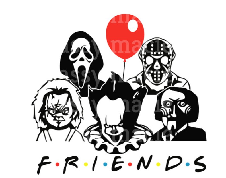 Free Free 97 Friends Svg Horror SVG PNG EPS DXF File
