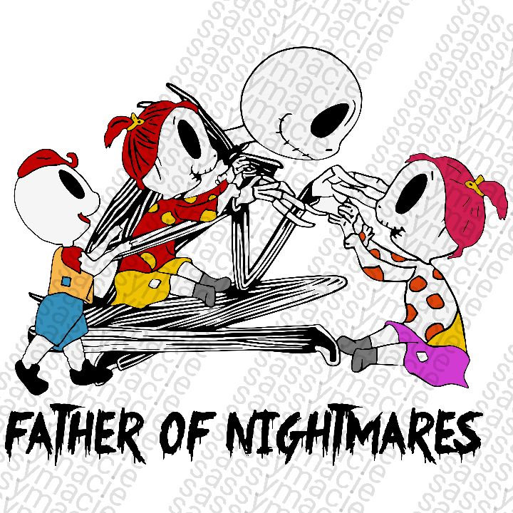 Download Father of nightmares svg | Etsy