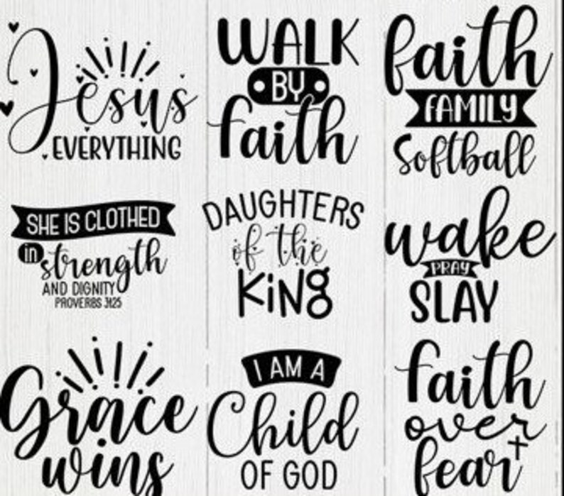 Download Christian Bundle svg bundle 25 Bible Verse Svg Bible Quote ...