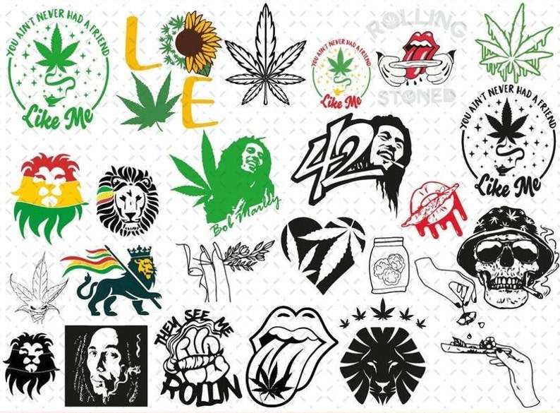 Download Weed svg bundle | Etsy