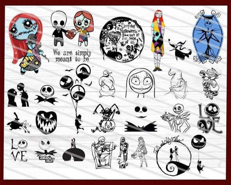 Download Jack Skellington Svg bundle The Nightmare Before Christmas ...
