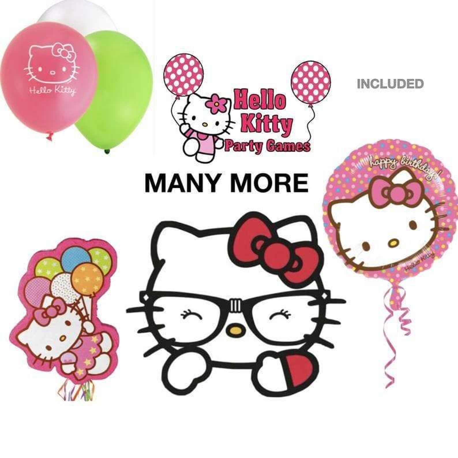 Hello Kitty Svg Bundle 100 Cut Files Hello Kitty Svg Png | Etsy