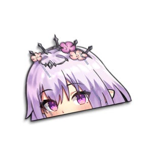 Honkai Star Rail Castorice Peeker, HSR Aufkleber für Auto & Laptop