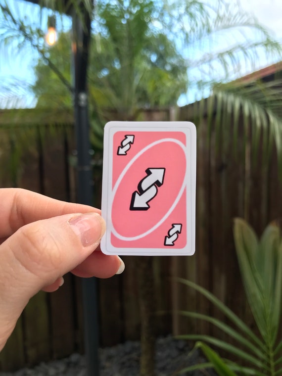 Uno reverse card | Sticker