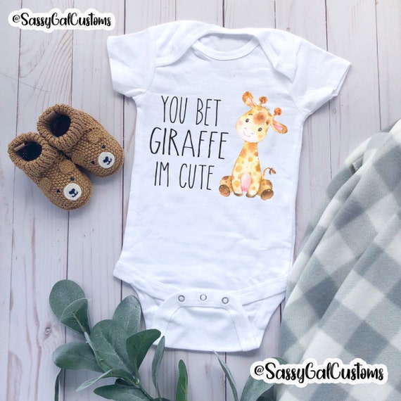 giraffe baby suit