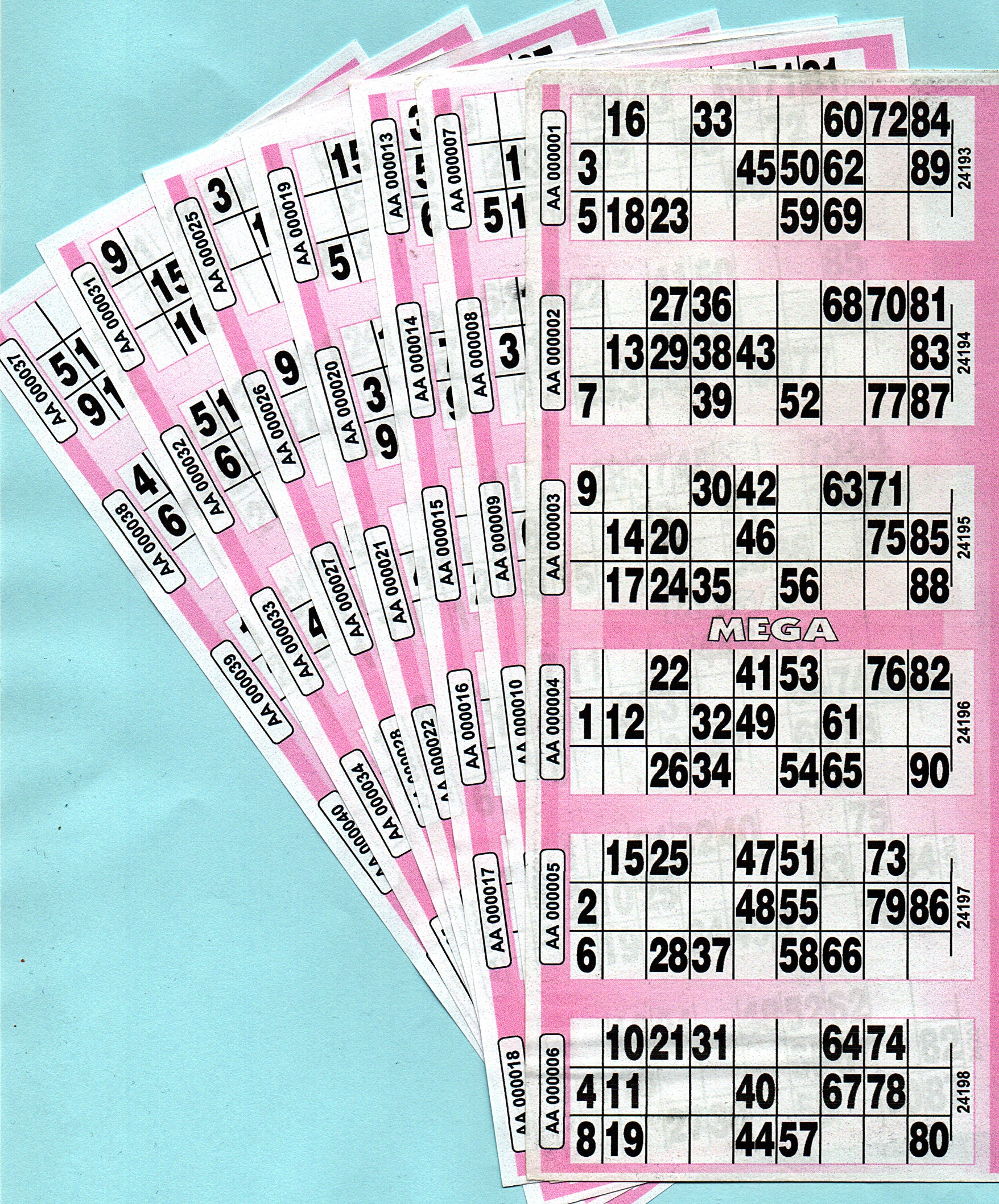 easybook bingo tickets 90 number housie bingo flyers 168 etsy