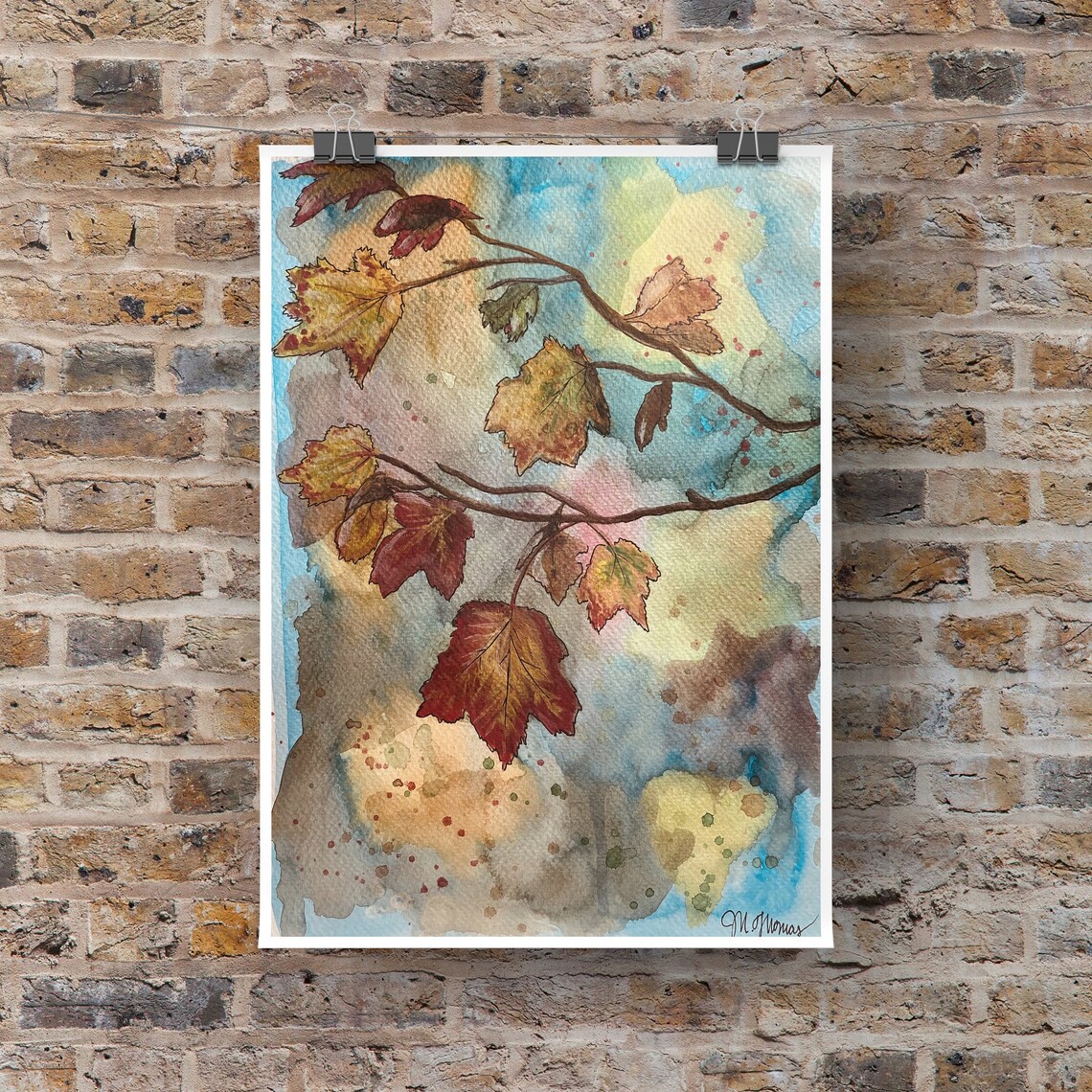 Fall Into Color - PRINT - Multiple Sizes - Etsy