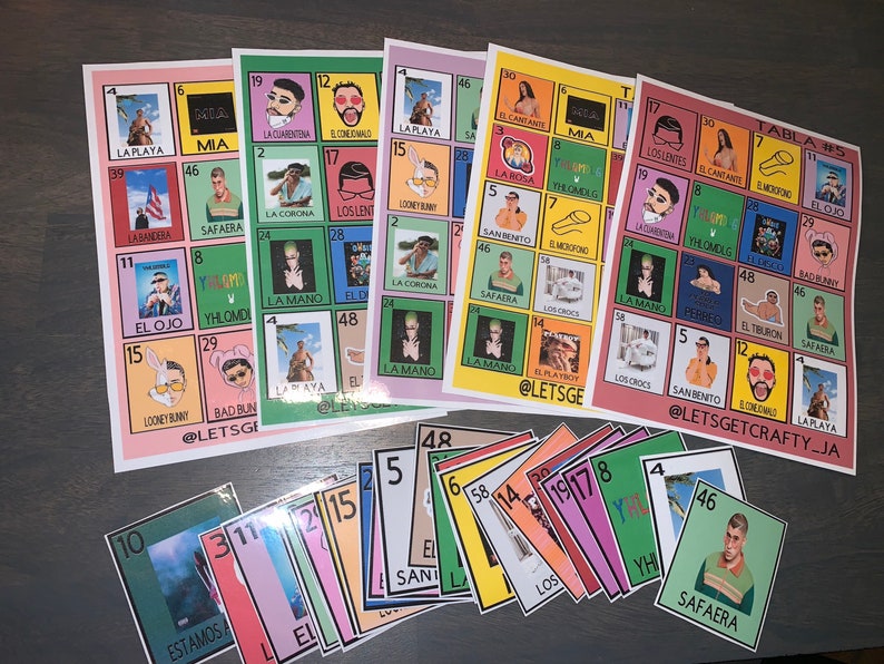 Download Bad Bunny Loteria l Conejo Malo Loteria l Loteria l ...