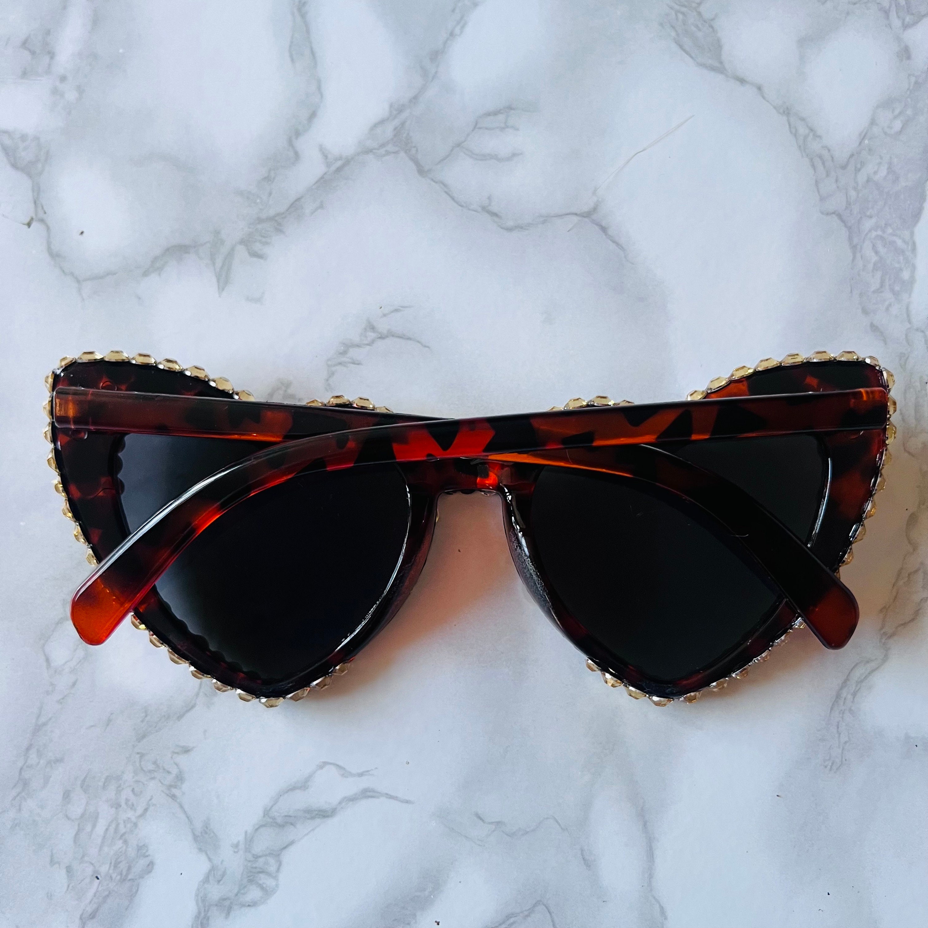 Dirty Thirty Embellished Black Sunglasses Dirty Thirty Gold Embellished Sunglasses - Etsy main image 3