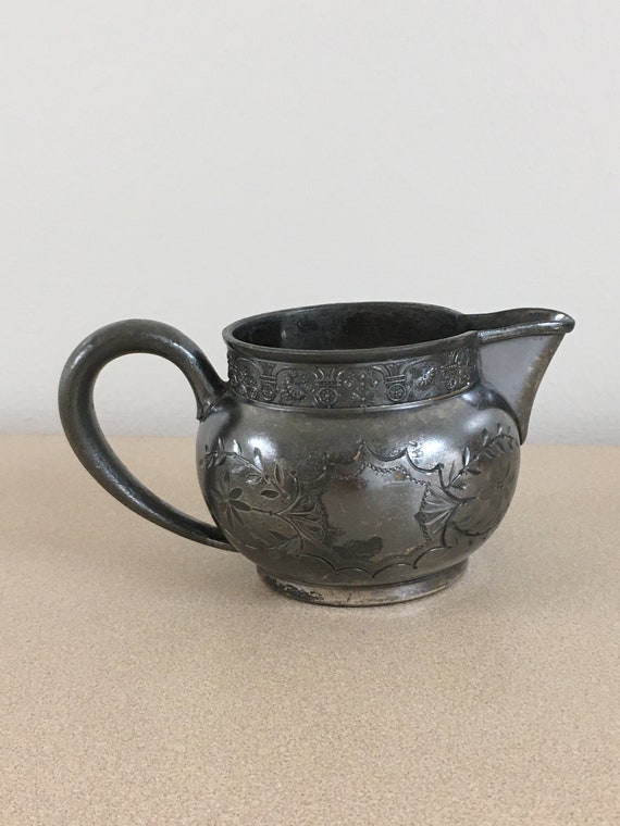 ANTIQUE 1853 - 1859 TAUNTON Silver Plate Co. Triple Plate 775 Mark