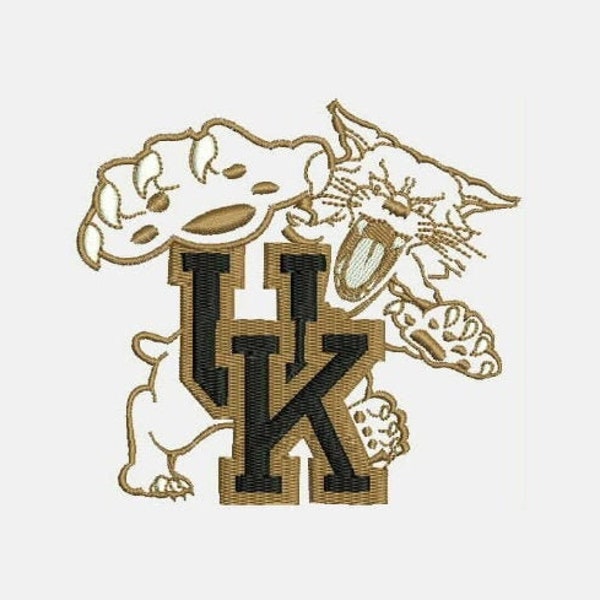 University Of Kentucky Wildcats 2-Inch Embroidered Iron-On Patch – UK Emblem