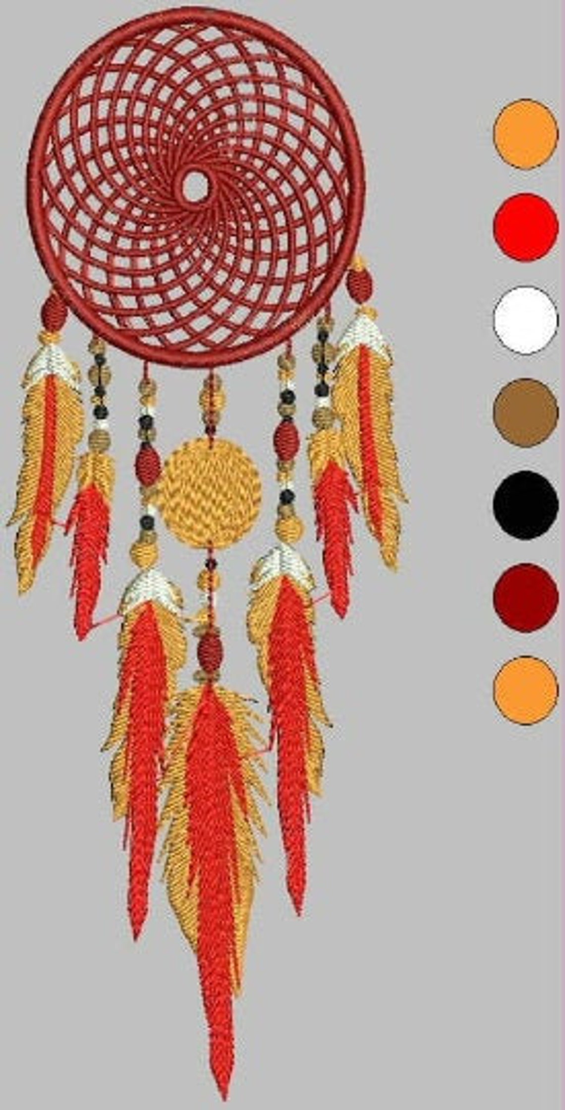 Dream Catcher Machine Embroidery Designs Instant Download Etsy