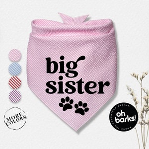 Baby Announcement Big Bro Dog Bandana •  Pregnancy announcement • Pregnant • Baby Birth announcement• Maternity• dog Bandana