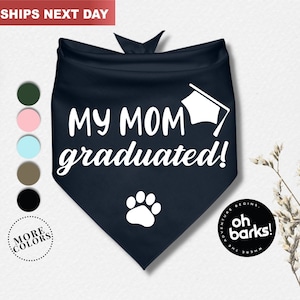 Personalized Dog Bandana • Graduation Dog Bandana  • Graduation Gift  • Graduation Dog Bandana  • Class of 2024