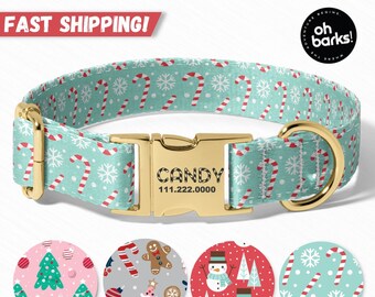 Custom Personalized Dog Collar Sweater - Christmas Gift Idea