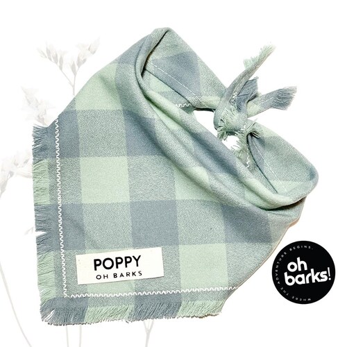 Camo Dog Bandana Boy Dog Bandana Green Dog Scarf Large Dog Etsy