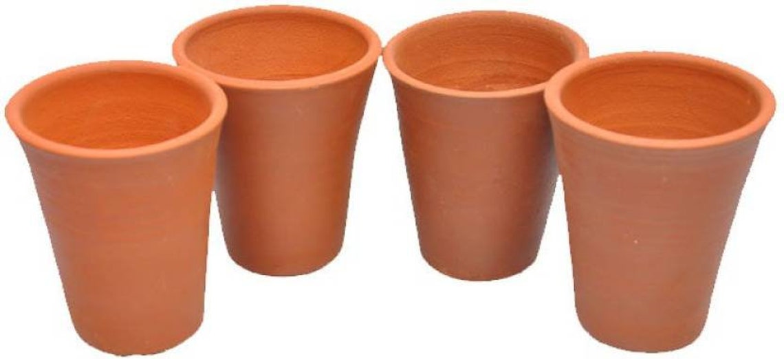 Clay Glass set of 6 Etsy