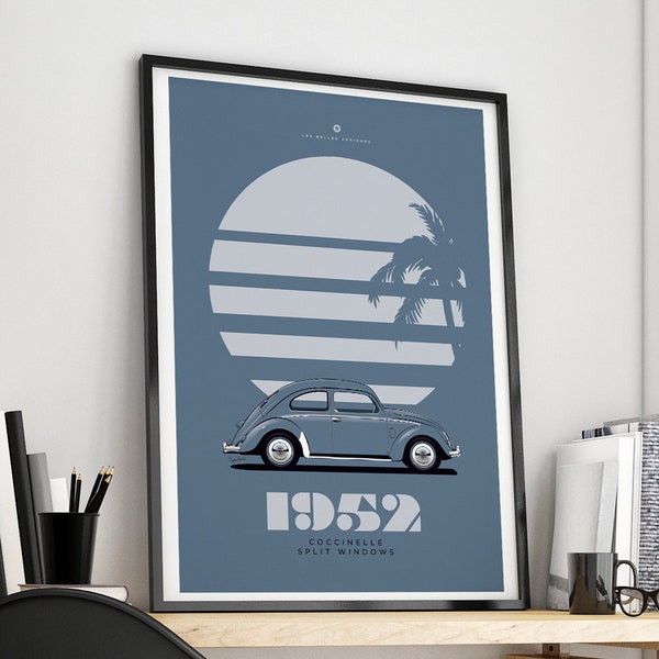 Affiche Coccinelle Volkswagen