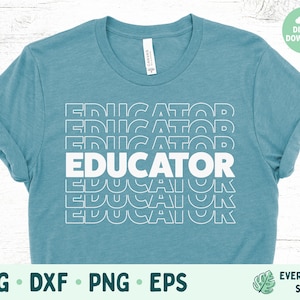 Lehrer SVG, Lehrer svg eps dxf png, Bildung SVG, Lehrer SVG Dateien, Lehrer Clipart, Lehrer png, Erzieher Digitale Dateien für Cricut