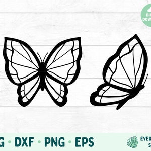 Butterfly SVG, Butterfly SVG Bundle, Butterfly Cut Files svg, eps, png, dxf, Butterfly Digital Download, Butterfly Digital Files