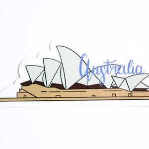 Australia Landmark Sticker