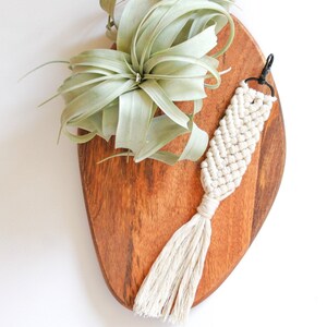 Macrame Keychain / Large Herringbone