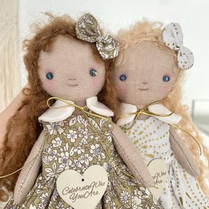 Rag Doll Schnittmuster - Sarah Pixie Doll & Kleidung, einfach zu nähen (PDF-Muster)