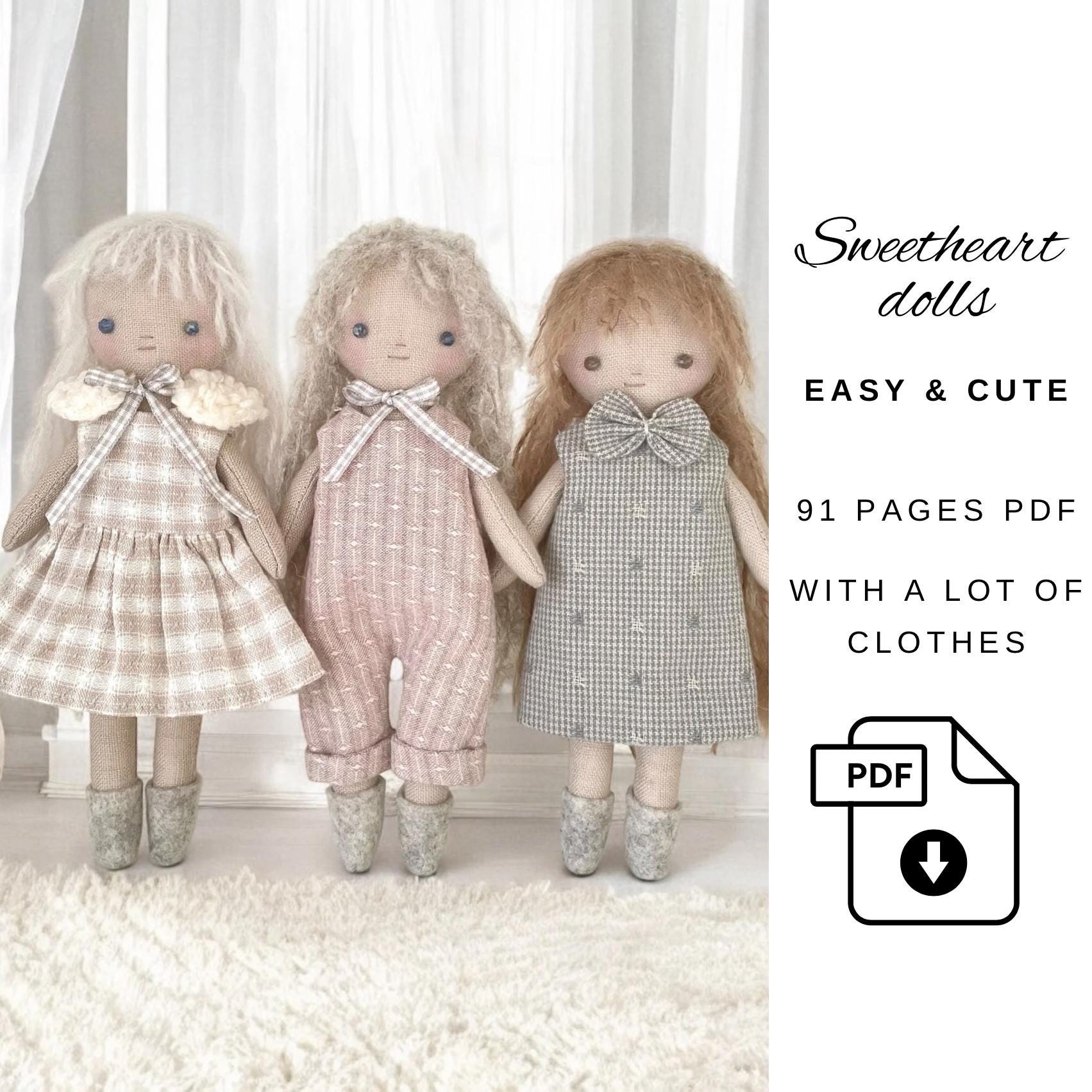 Bambolotti Come Costruire Una Bambola Di Stoffa Bambole Di Pezza