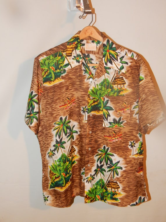 Men's Vintage Hawaiian Shirt