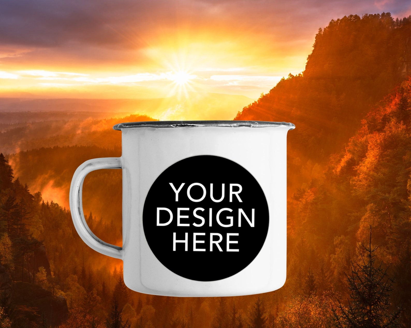 Download Camp Mug MockUp Camp Mug Mock Up Campfire Mug MockUp | Etsy