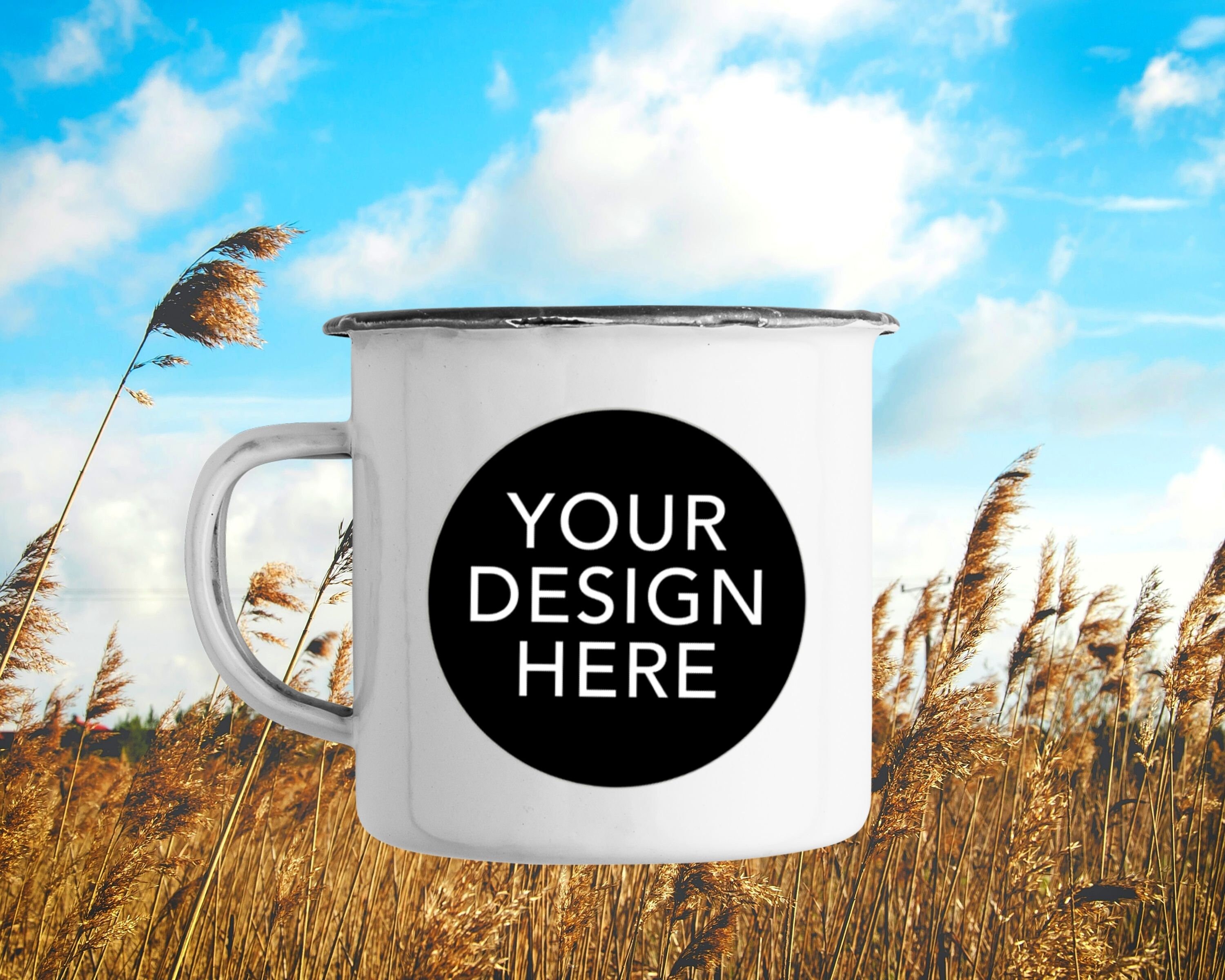 Camp Mug MockUp Camp Mug Mock Up Campfire Mug MockUp | Etsy
