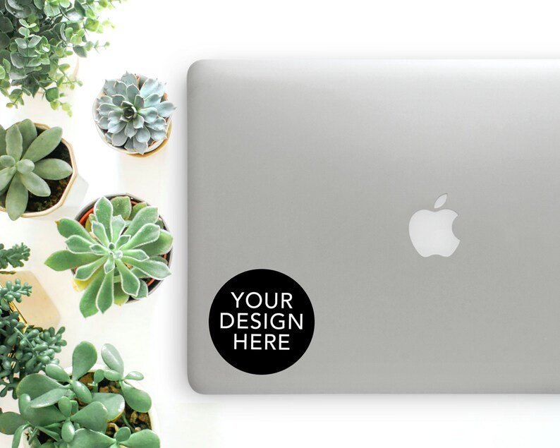Laptop Decal Mockup Sticker Mockup Vinyl Decal Mockup Decal Etsy