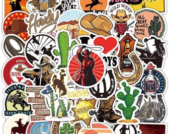 Western Ranch Stickers - Etsy